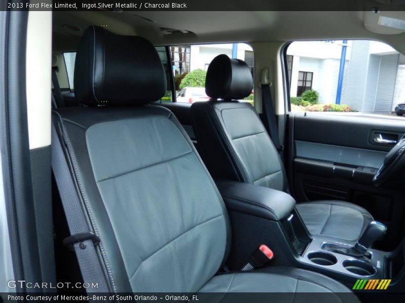 Ingot Silver Metallic / Charcoal Black 2013 Ford Flex Limited