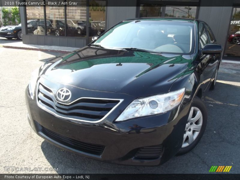 Black / Ash Gray 2010 Toyota Camry LE