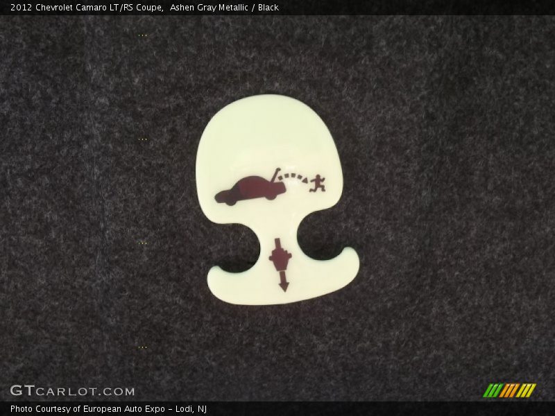 Ashen Gray Metallic / Black 2012 Chevrolet Camaro LT/RS Coupe