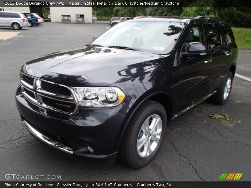Maximum Steel Metallic / Dark Graystone/Medium Graystone 2013 Dodge Durango Crew AWD