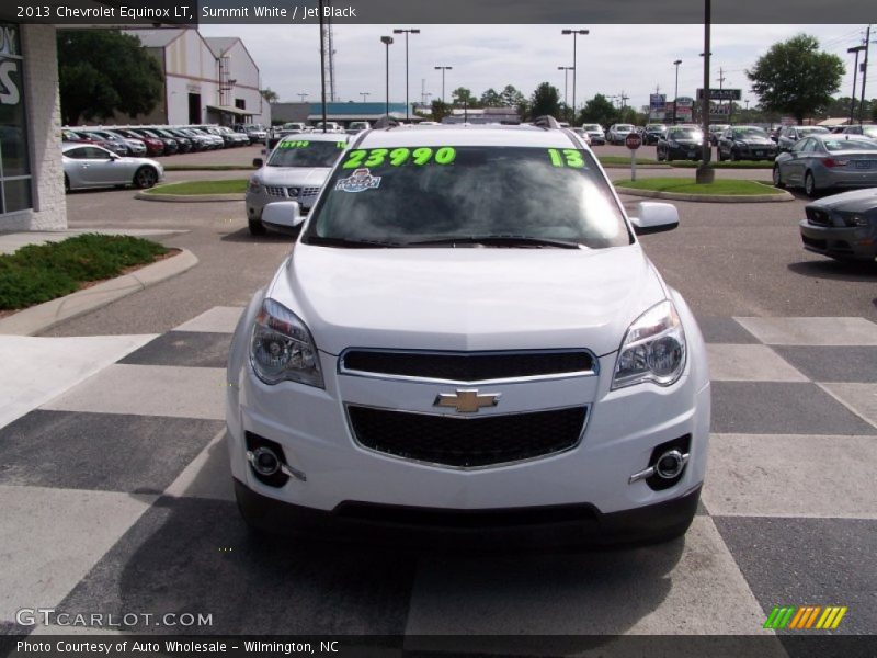 Summit White / Jet Black 2013 Chevrolet Equinox LT