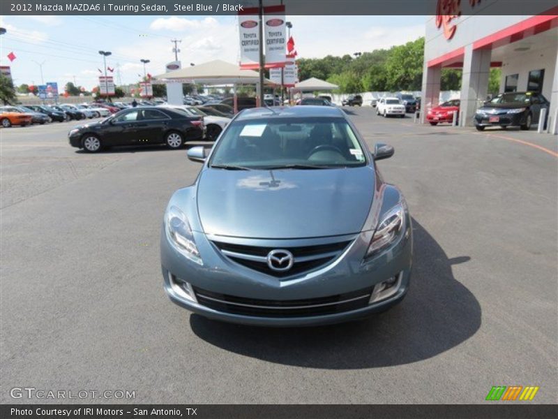 Steel Blue / Black 2012 Mazda MAZDA6 i Touring Sedan