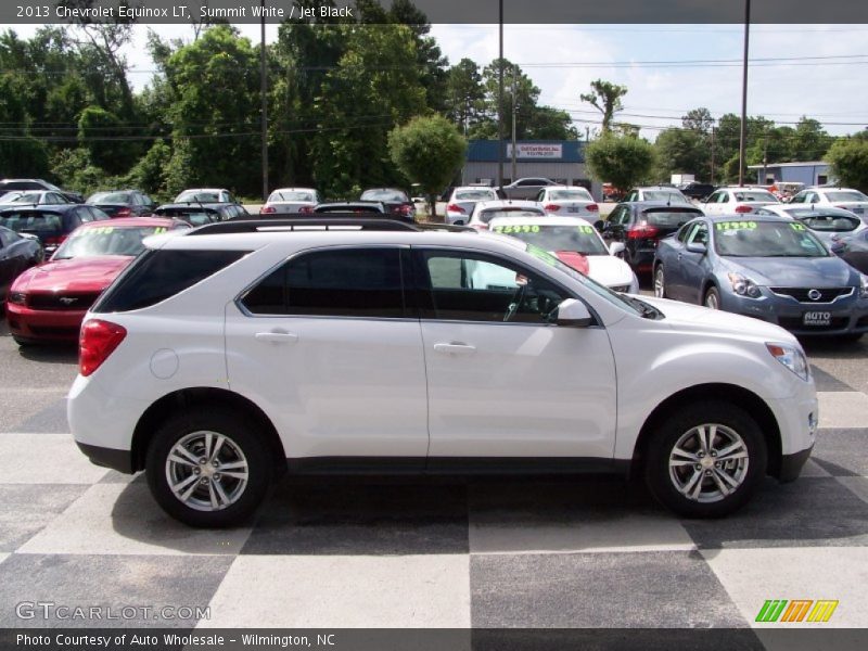 Summit White / Jet Black 2013 Chevrolet Equinox LT