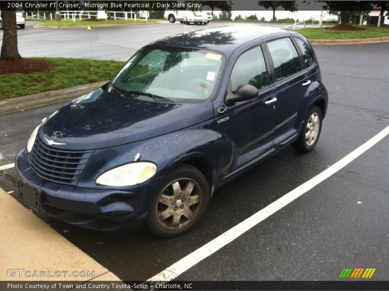 Midnight Blue Pearlcoat / Dark Slate Gray 2004 Chrysler PT Cruiser