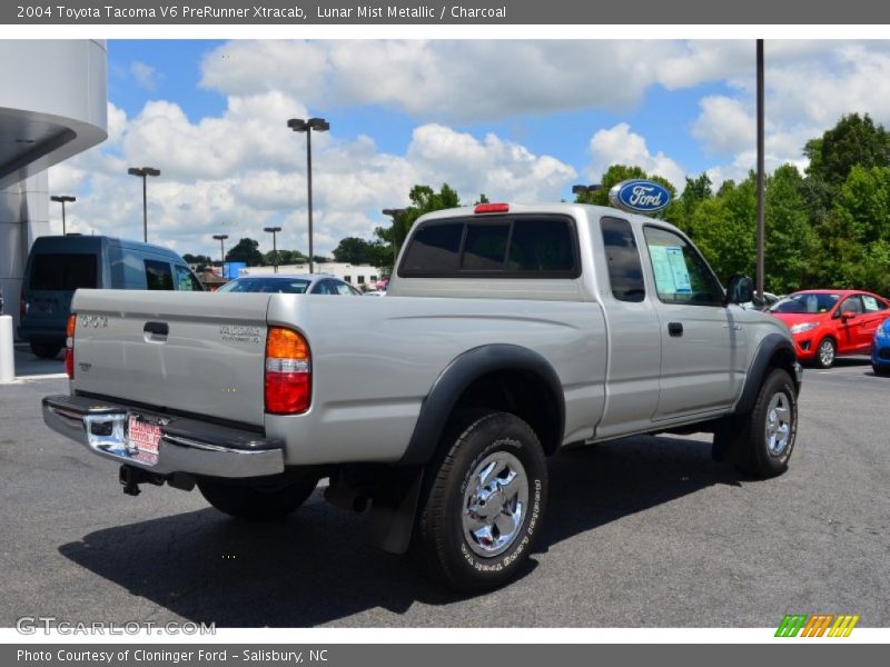 Lunar Mist Metallic / Charcoal 2004 Toyota Tacoma V6 PreRunner Xtracab