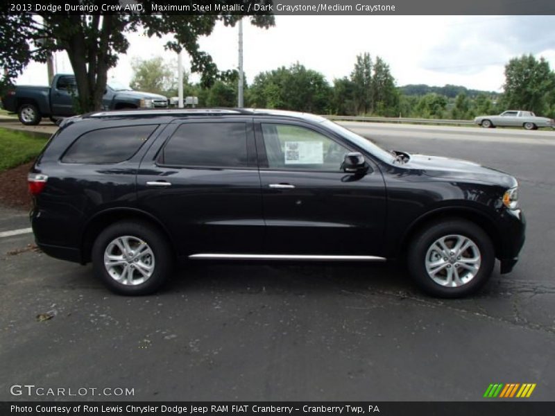 Maximum Steel Metallic / Dark Graystone/Medium Graystone 2013 Dodge Durango Crew AWD