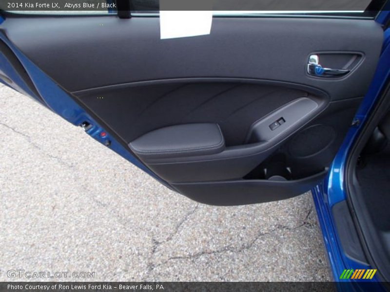 Abyss Blue / Black 2014 Kia Forte LX