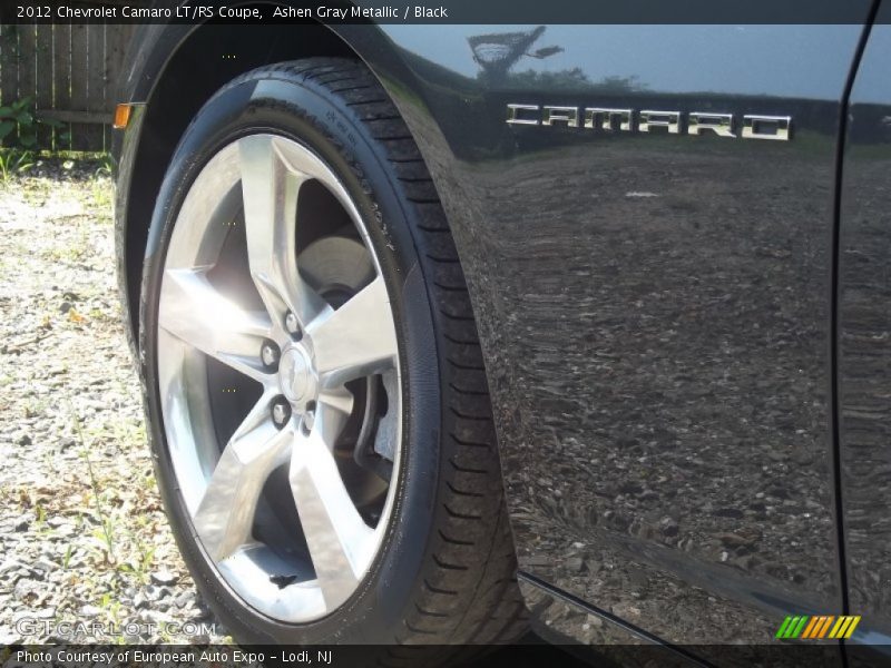 Ashen Gray Metallic / Black 2012 Chevrolet Camaro LT/RS Coupe