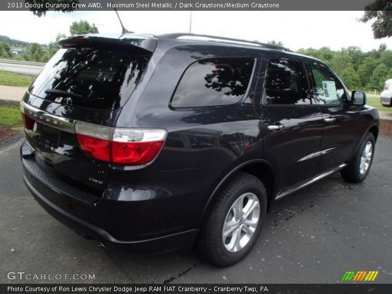 Maximum Steel Metallic / Dark Graystone/Medium Graystone 2013 Dodge Durango Crew AWD