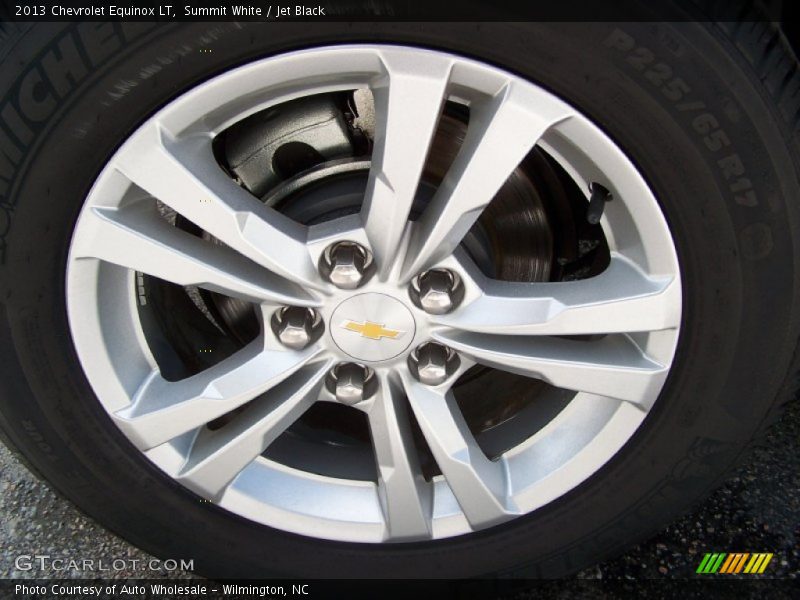 Summit White / Jet Black 2013 Chevrolet Equinox LT