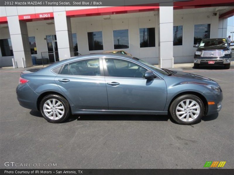 Steel Blue / Black 2012 Mazda MAZDA6 i Touring Sedan
