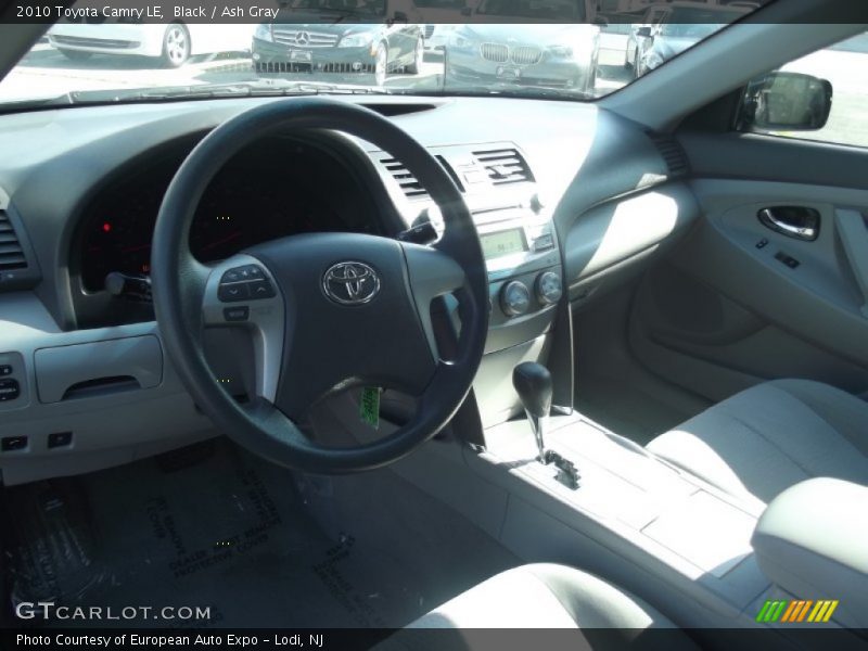Black / Ash Gray 2010 Toyota Camry LE