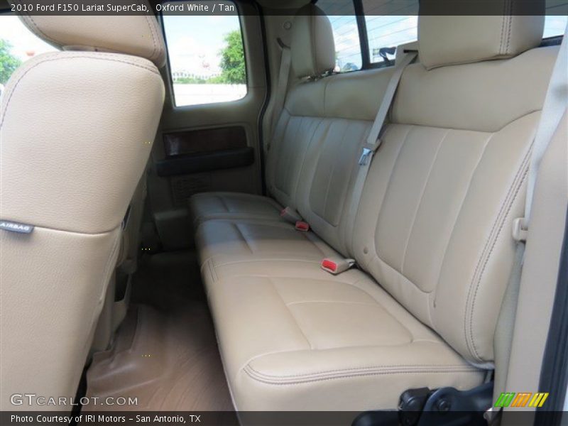Oxford White / Tan 2010 Ford F150 Lariat SuperCab
