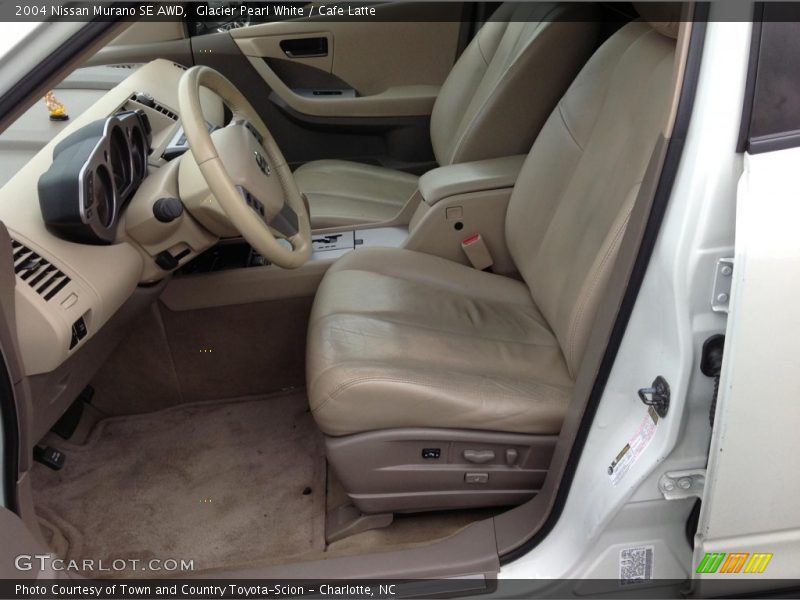 Glacier Pearl White / Cafe Latte 2004 Nissan Murano SE AWD