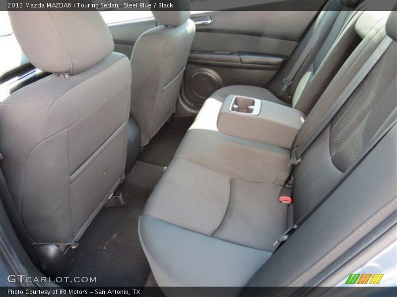 Steel Blue / Black 2012 Mazda MAZDA6 i Touring Sedan