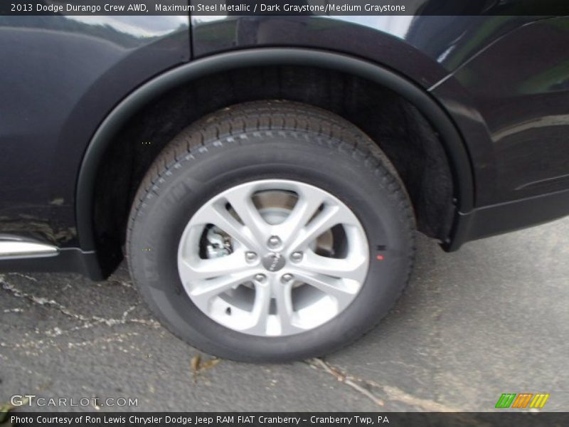 Maximum Steel Metallic / Dark Graystone/Medium Graystone 2013 Dodge Durango Crew AWD