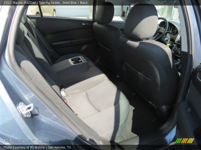 Steel Blue / Black 2012 Mazda MAZDA6 i Touring Sedan