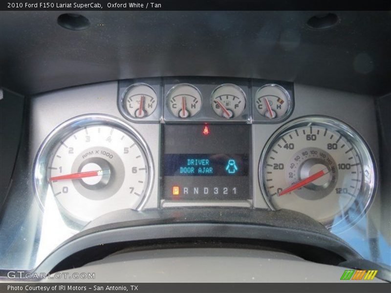 Oxford White / Tan 2010 Ford F150 Lariat SuperCab