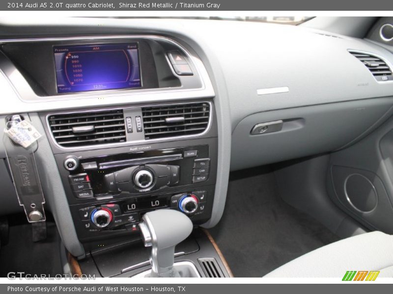 Controls of 2014 A5 2.0T quattro Cabriolet