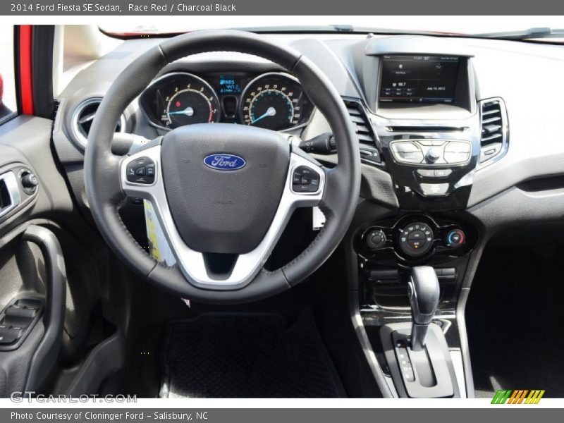 Dashboard of 2014 Fiesta SE Sedan