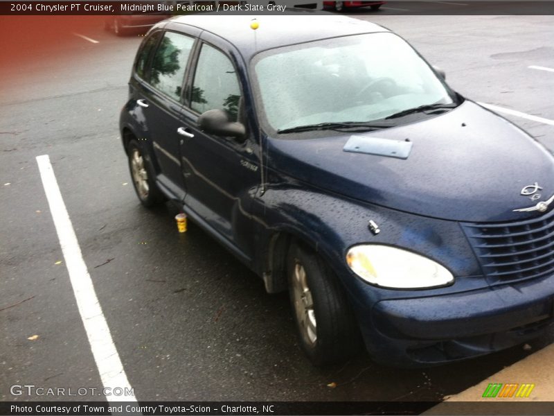 Midnight Blue Pearlcoat / Dark Slate Gray 2004 Chrysler PT Cruiser