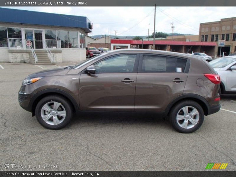 Sand Track / Black 2013 Kia Sportage LX AWD