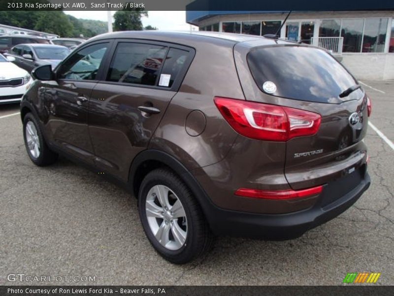 Sand Track / Black 2013 Kia Sportage LX AWD