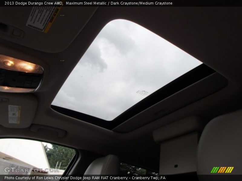 Maximum Steel Metallic / Dark Graystone/Medium Graystone 2013 Dodge Durango Crew AWD