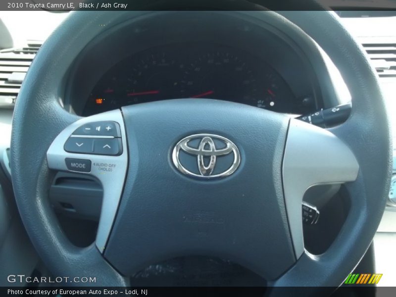 Black / Ash Gray 2010 Toyota Camry LE