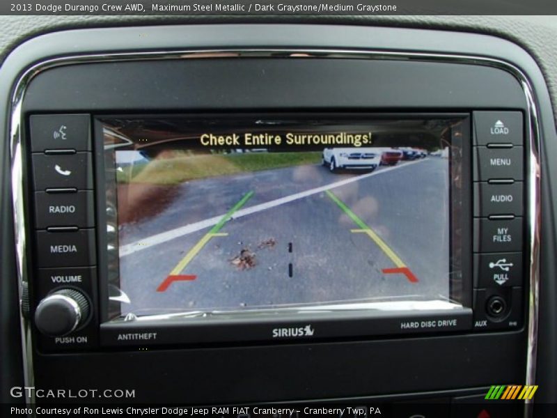 Maximum Steel Metallic / Dark Graystone/Medium Graystone 2013 Dodge Durango Crew AWD
