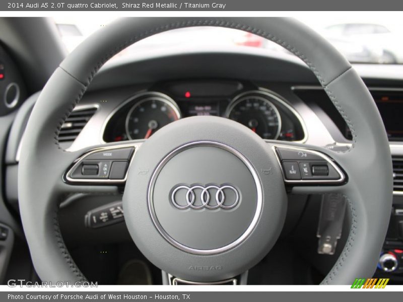  2014 A5 2.0T quattro Cabriolet Steering Wheel