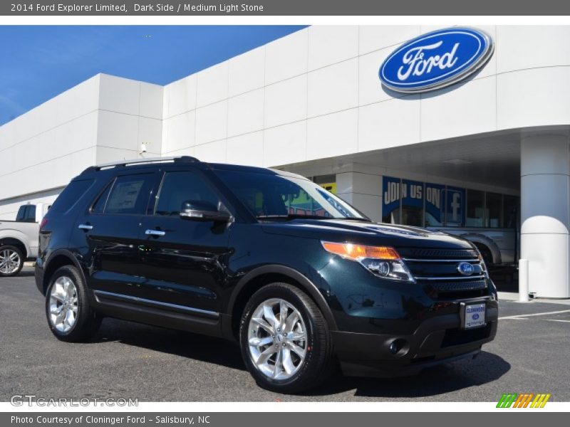 Dark Side / Medium Light Stone 2014 Ford Explorer Limited