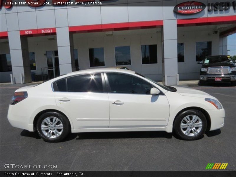 Winter Frost White / Charcoal 2012 Nissan Altima 2.5 SL