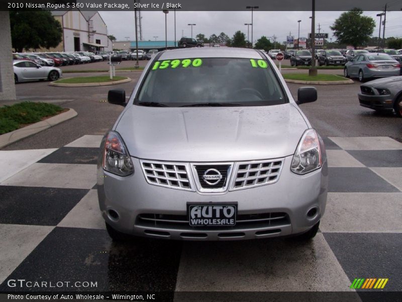 Silver Ice / Black 2010 Nissan Rogue S 360 Value Package