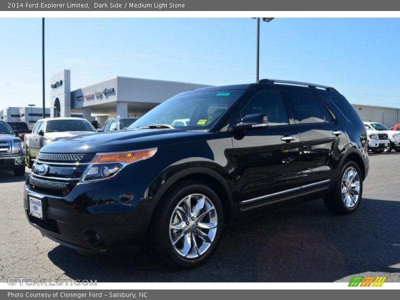 Dark Side / Medium Light Stone 2014 Ford Explorer Limited