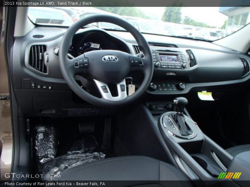 Black Interior - 2013 Sportage LX AWD 