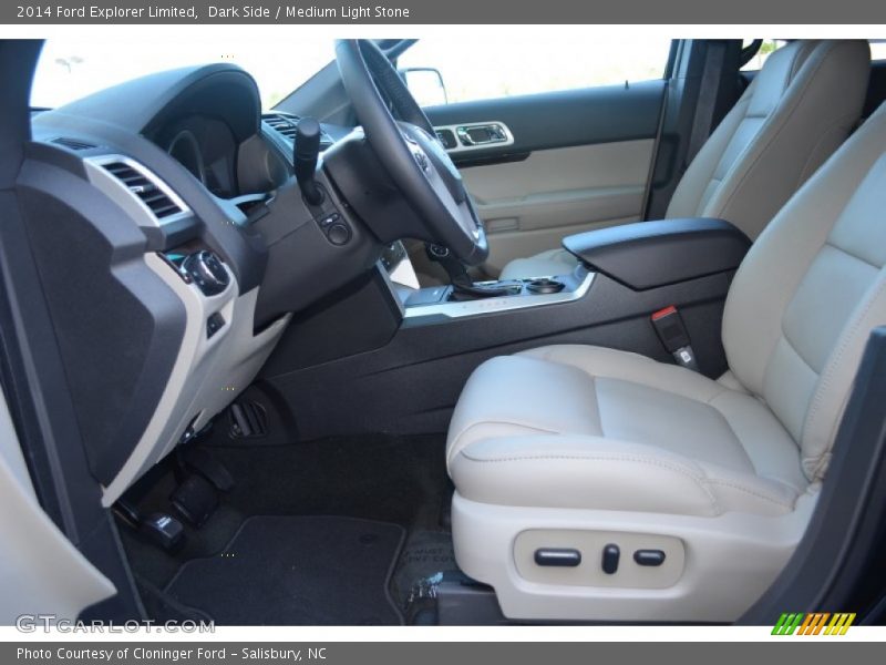 Front Seat of 2014 Explorer Limited