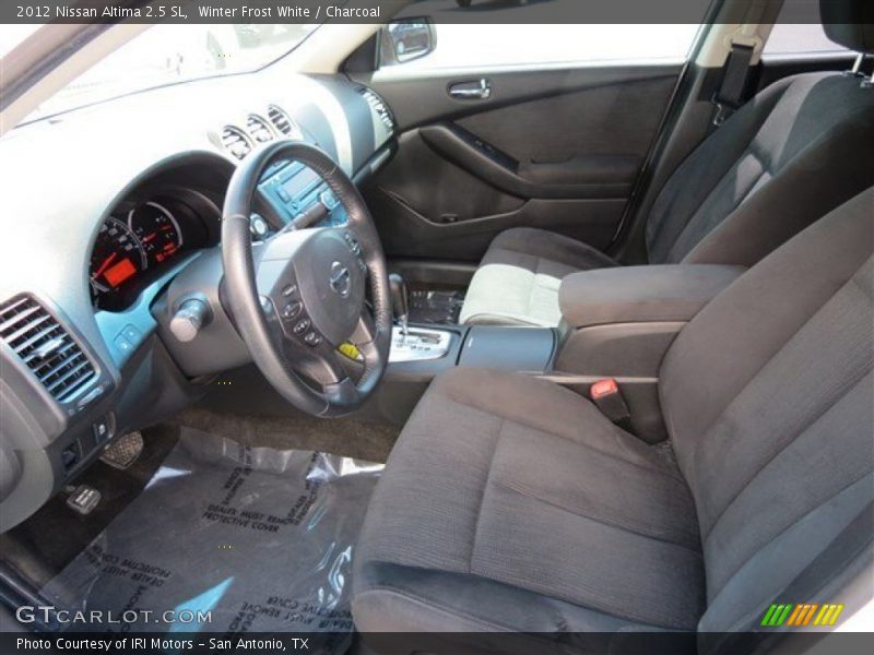 Winter Frost White / Charcoal 2012 Nissan Altima 2.5 SL
