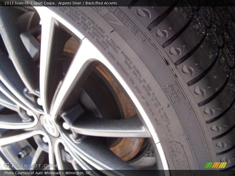 Argento Silver / Black/Red Accents 2013 Scion FR-S Sport Coupe