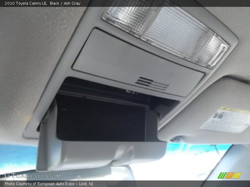 Black / Ash Gray 2010 Toyota Camry LE