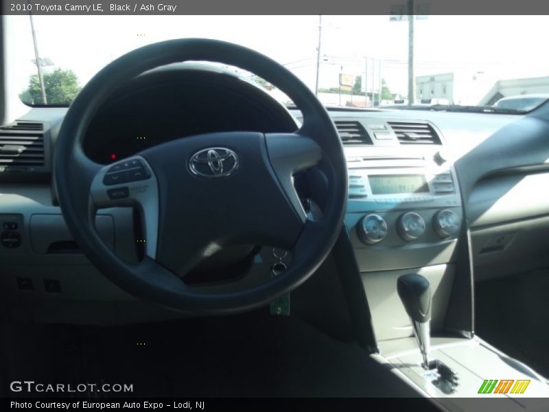 Black / Ash Gray 2010 Toyota Camry LE