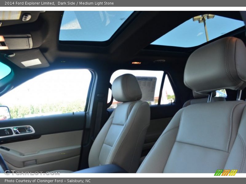 Dark Side / Medium Light Stone 2014 Ford Explorer Limited