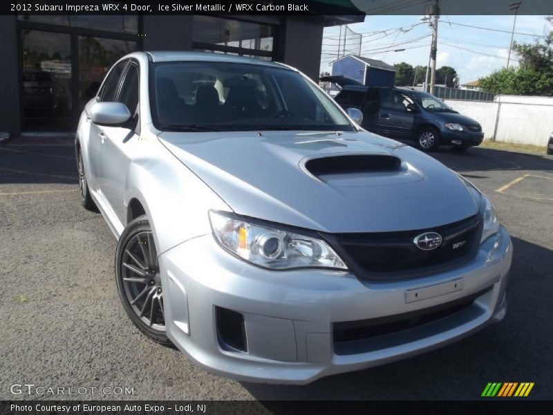 Ice Silver Metallic / WRX Carbon Black 2012 Subaru Impreza WRX 4 Door