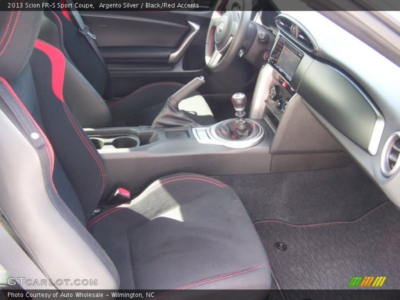 Argento Silver / Black/Red Accents 2013 Scion FR-S Sport Coupe