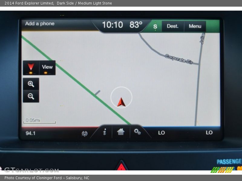 Dark Side / Medium Light Stone 2014 Ford Explorer Limited