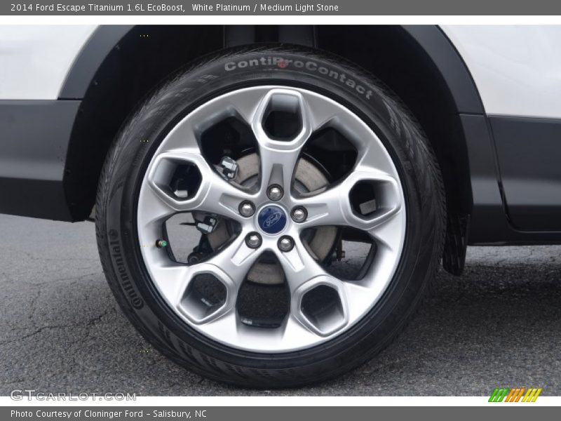  2014 Escape Titanium 1.6L EcoBoost Wheel