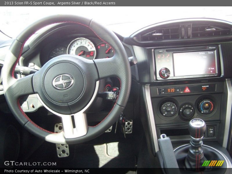 Argento Silver / Black/Red Accents 2013 Scion FR-S Sport Coupe
