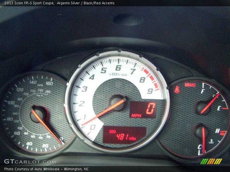Argento Silver / Black/Red Accents 2013 Scion FR-S Sport Coupe
