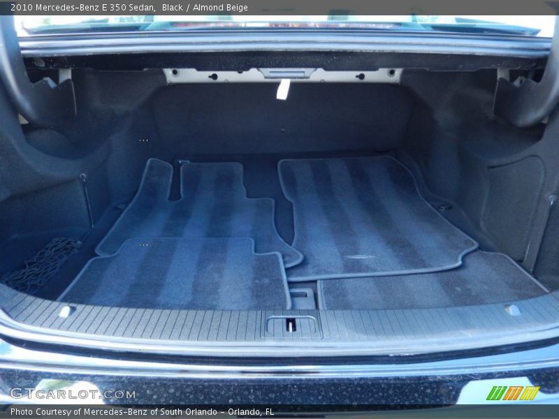 Black / Almond Beige 2010 Mercedes-Benz E 350 Sedan