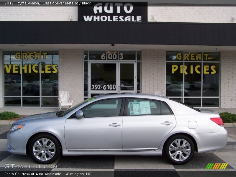 Classic Silver Metallic / Black 2012 Toyota Avalon